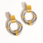 Siya 18K Gold Non-Tarnish Statement Hoop Earring