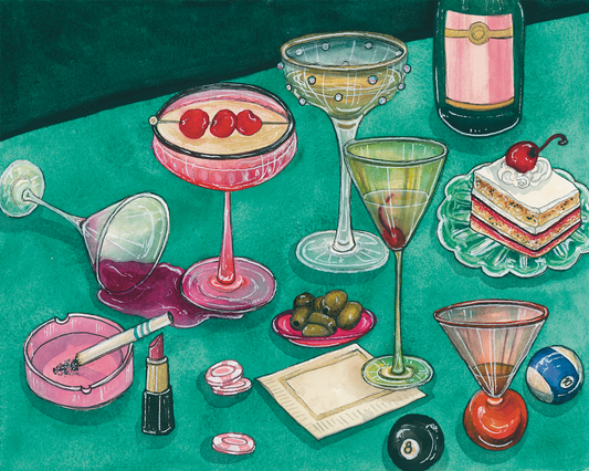 For the Girls Art Print