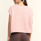 Soft Button-Front Knit Top