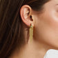 Malibu 18K Gold Non-Tarnish Star Tassel Earring