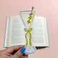 Green Bow Martini Die Cut Bookmark