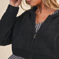 Kat Knit Zip Up Hoodie Sweater