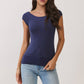 Polka Dot Boat neck Top