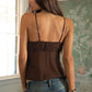 Chloe Sequin Brown Top