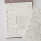 College Daily Planner Notepad