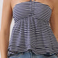 Stripe Halter Top