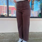 Brown Ankle Pants