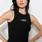 Olive Beaded Tank