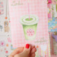So matcha to celebrate birthday card