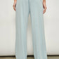 DEVIN STRIPED LOUNGE PANTS WITH RUFFLE