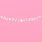 Birthday Girl Star Banner