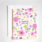 Effing Love You Floral Greeting Card