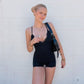 Satin Lace Romper