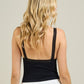 Lace Trim Strap Bodysuit