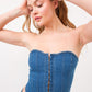 Denim Corset