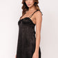 Black Silk Mini Dress