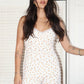 Peach Print Stretch Lace top