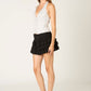 Textured Ruffle Skirt