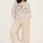 Embroidered Cowboy Knit Sweater