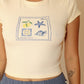 Amalfi Coast PostCard Mini Tee