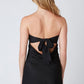 Black Strapless Dress