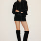 Contrast Stitch Collar Jacket