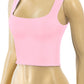 Seamless Square Crop T-shirt
