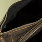 Multi Pocket Leather Shoulder Bag