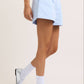 High Waisted Boxy Bow Shorts