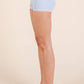 Pointelle W/Lace Mini Shorts