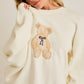 White Teddy Bear Crew