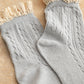Pointelle Lace Trim Socks