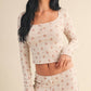 Teddy Bear Print Top