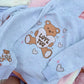 Teddy Bear Embroider Hoodie