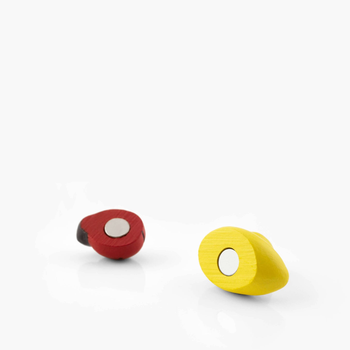 Colorful gnome + mushroom magnets