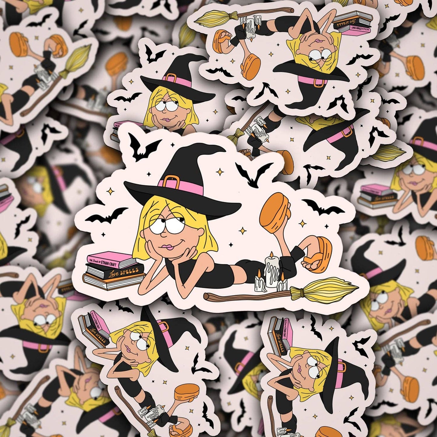 Lizzie Witch Sticker