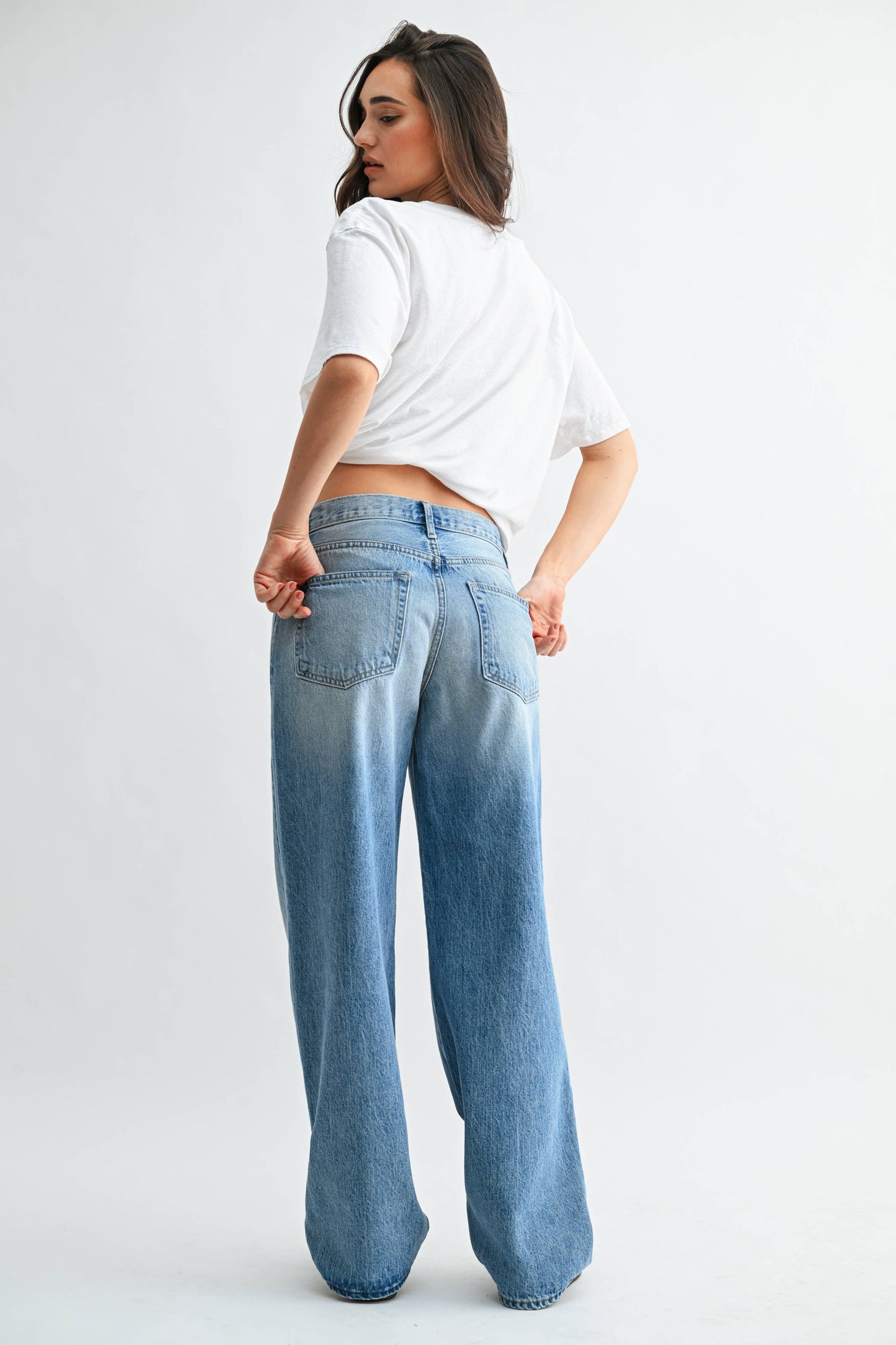 Baggy Dad Jean - LIGHT DENIM