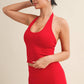 Scoop Neck Halter Top