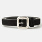 Square Buckle Leather Belt