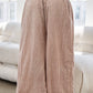 Striped Wide Leg Smocked Pants