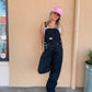 90s Retro Overall - Black