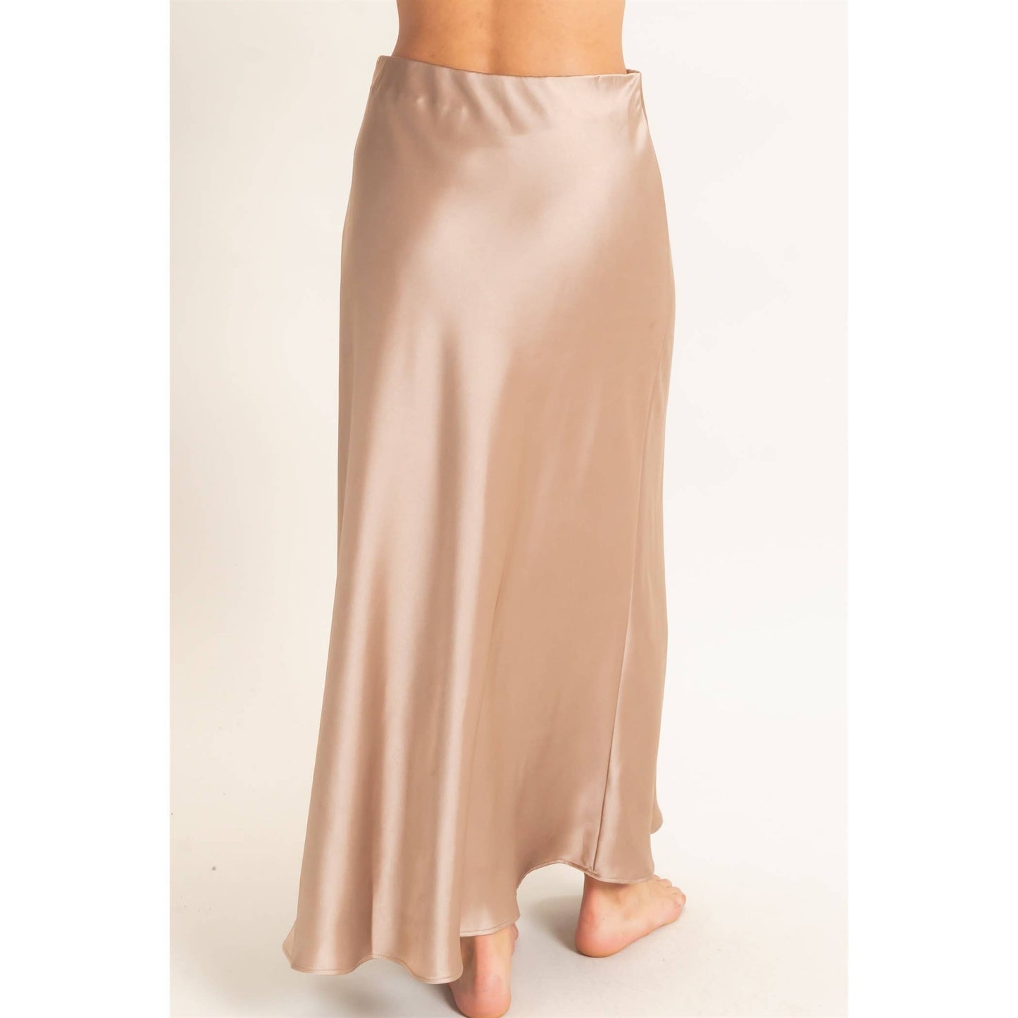 Satin Maxi Skirt