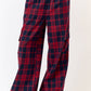 Red Plaid PJ Pantas