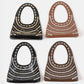 Multi Rivet Shoulder Bag