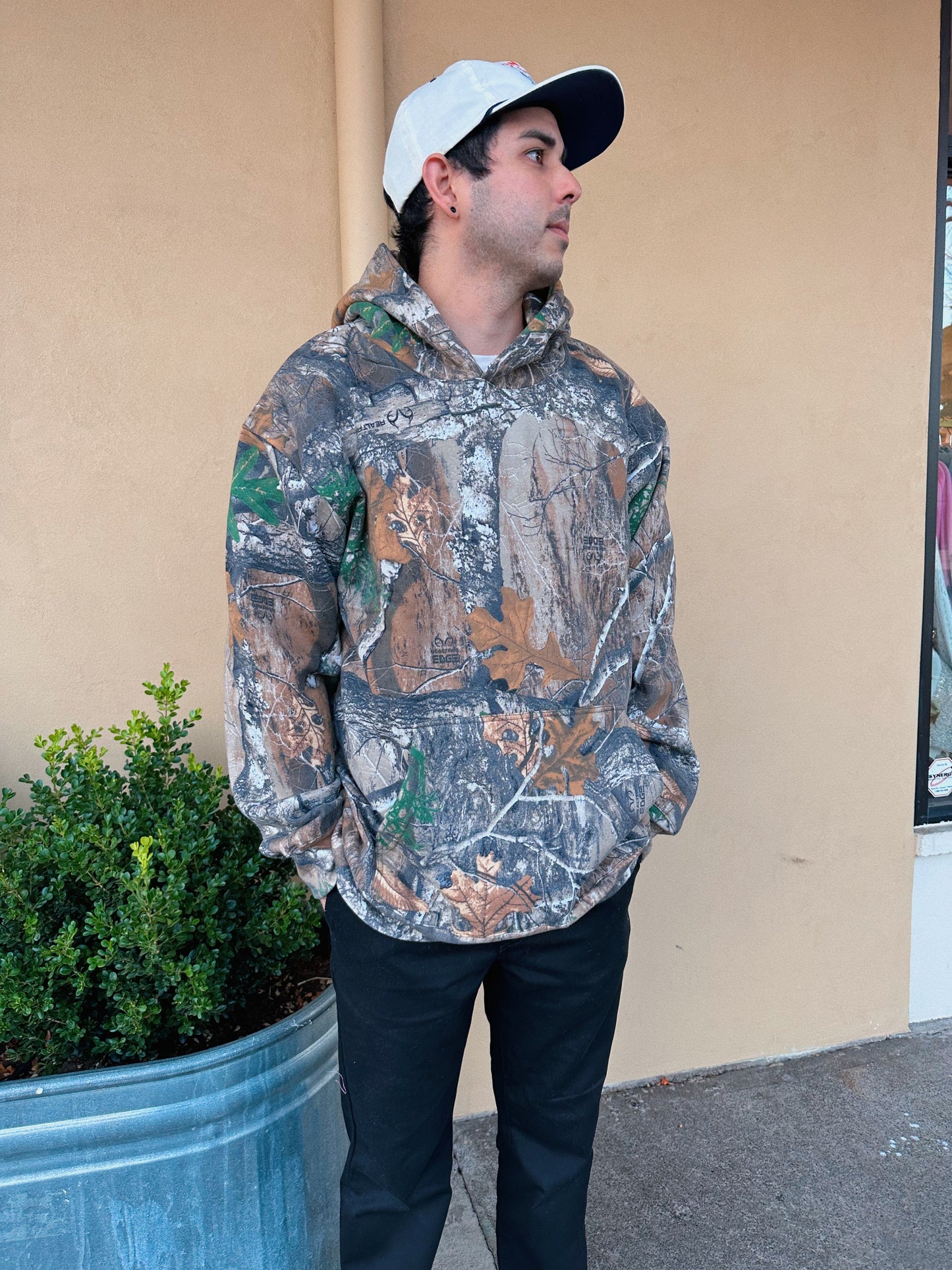 Regular Fit Camo Hoodie