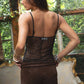 Allover Beaded V-Neck Cami Top