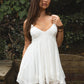 Amber Frayed Hemline Baby Doll Dress