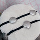 Silver Circle Chunky Belt