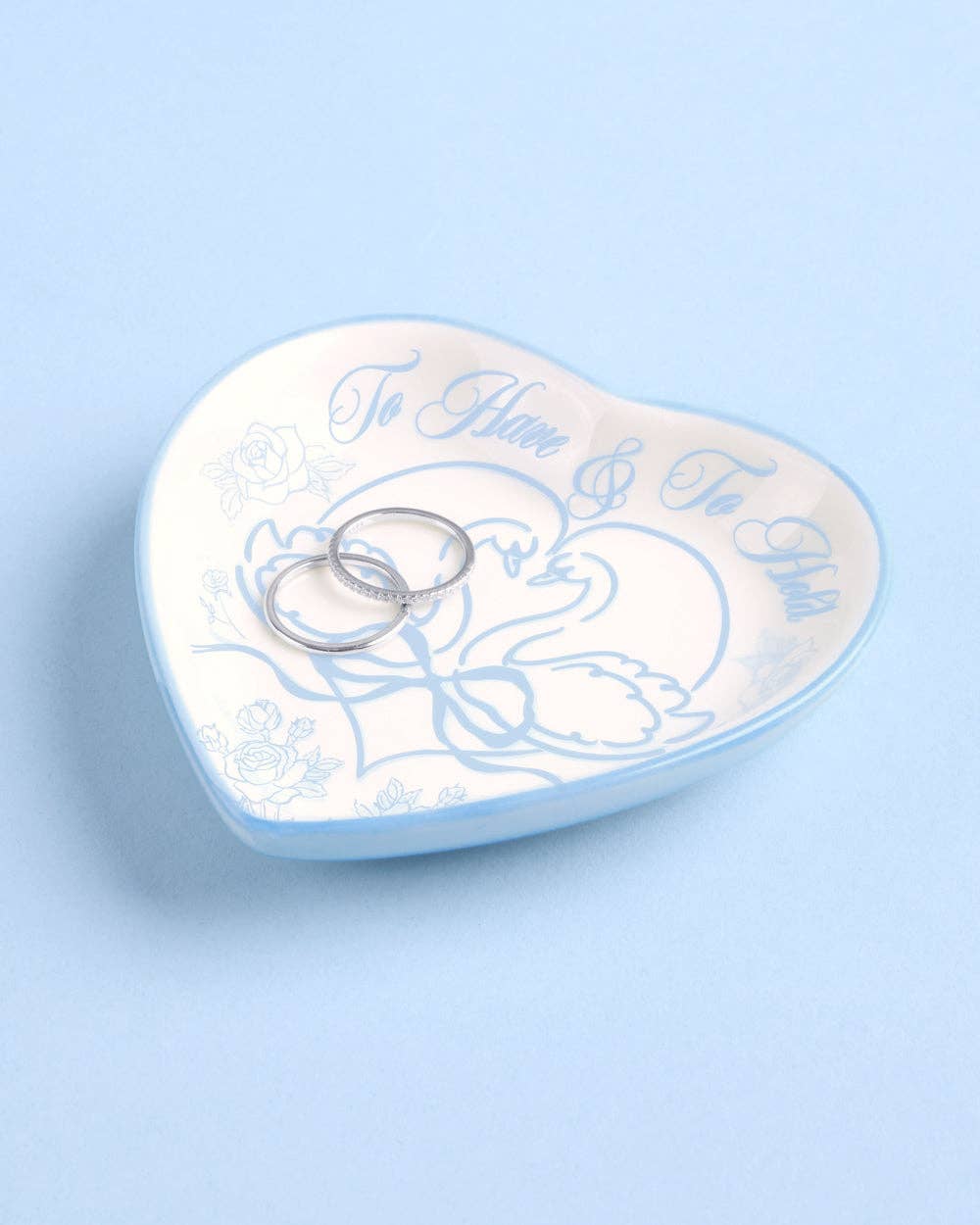 To Have & To Hold Ring Tray | something blue bride