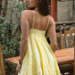 Amber Frayed Hemline Baby Doll Dress